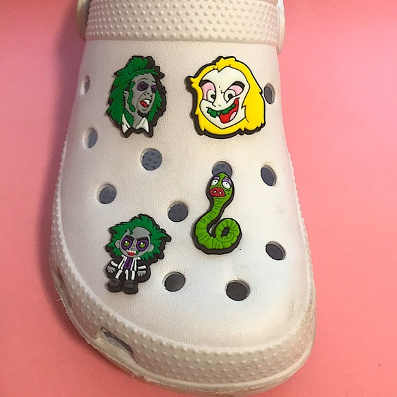 Beetle juice Croc charms! 💗 - Picture 2 of 2